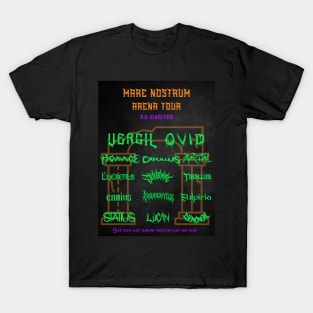 Roman Poet Metal Tour T-Shirt